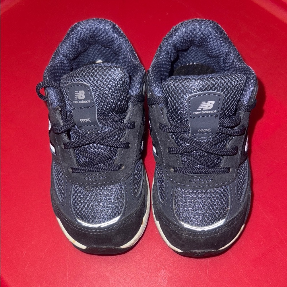 New Balance Kids' Navy Sneakers 990
